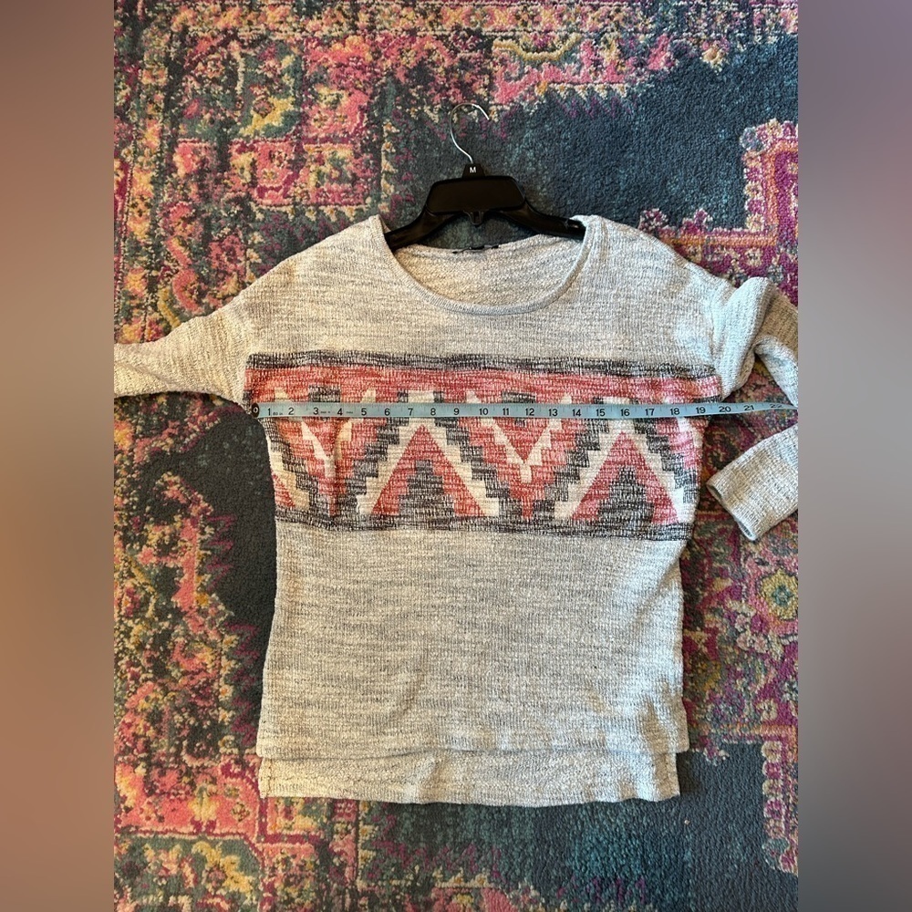 American Eagle Southwest Print Sweater - Picture 5 of 6